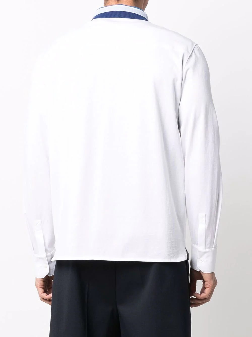 Karl Lagerfeld stripe-knit jersey shirt - Image 4