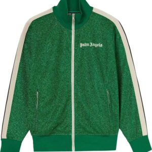 Palm Angels  glitter lurex track jacket