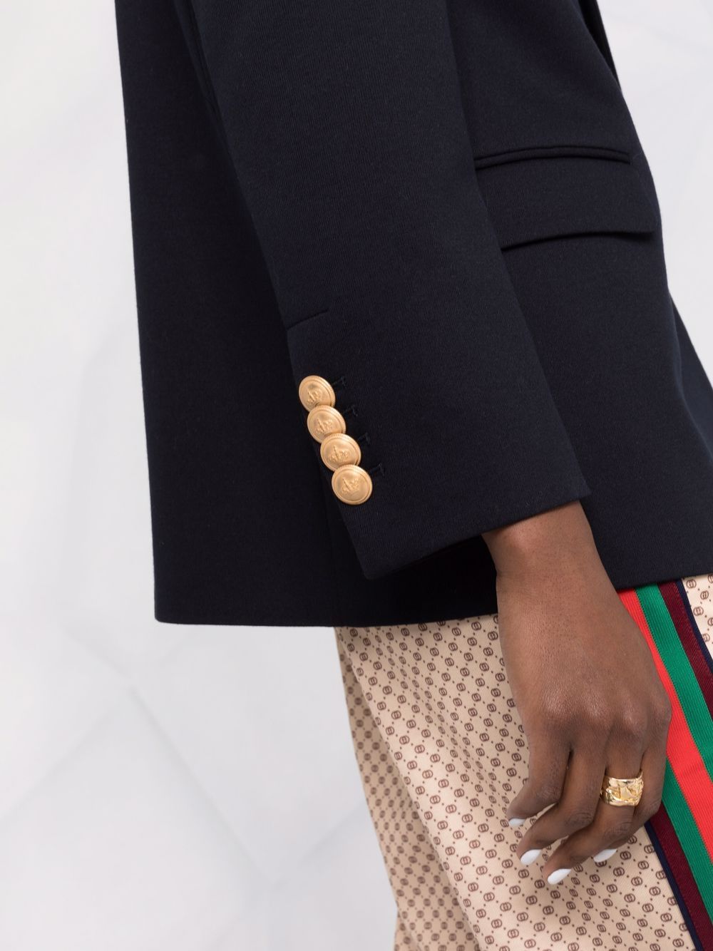 Palm Angels double breasted belted blazer - Image 3