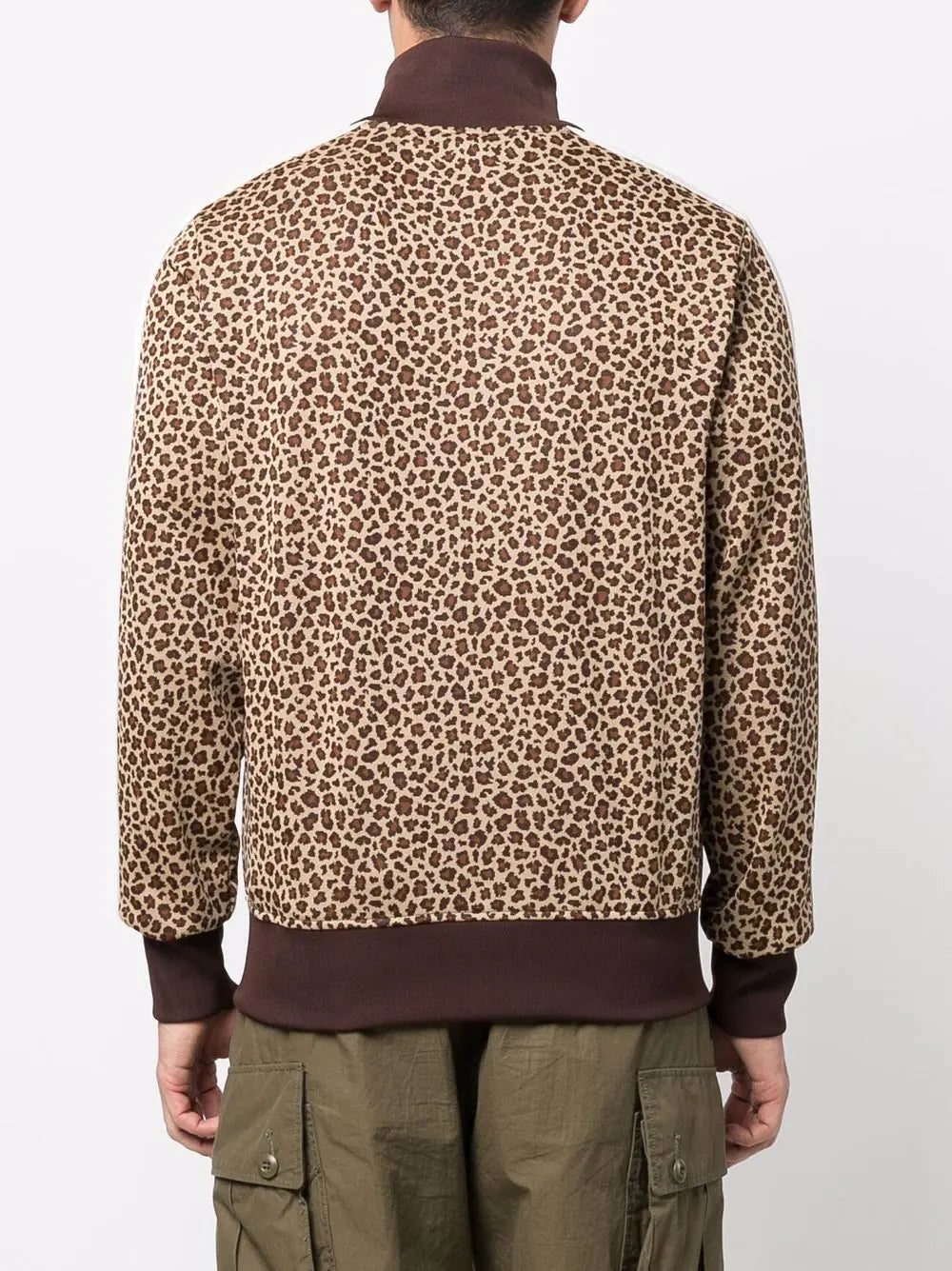 Palm Angels leopard jacquard zipped jacket - Image 4