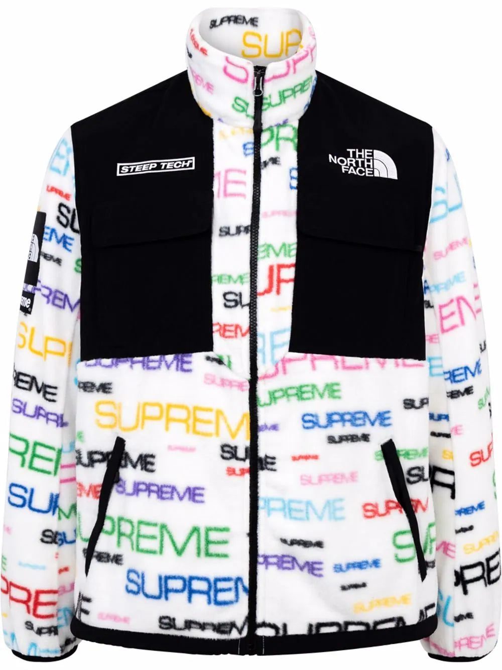 Supreme x The North Face Steep tech fleece jacket