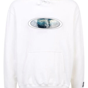 Supreme  x The North Face Lenticular Mountains hoodie