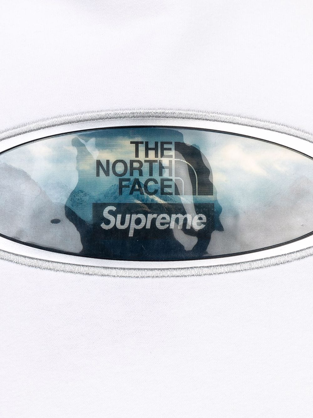 Supreme x The North Face Lenticular Mountains hoodie - Image 2