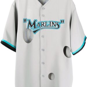 Off-White  Miami Marlins cut-out shirt
