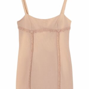 Off-White seam-detail fitted mini dress