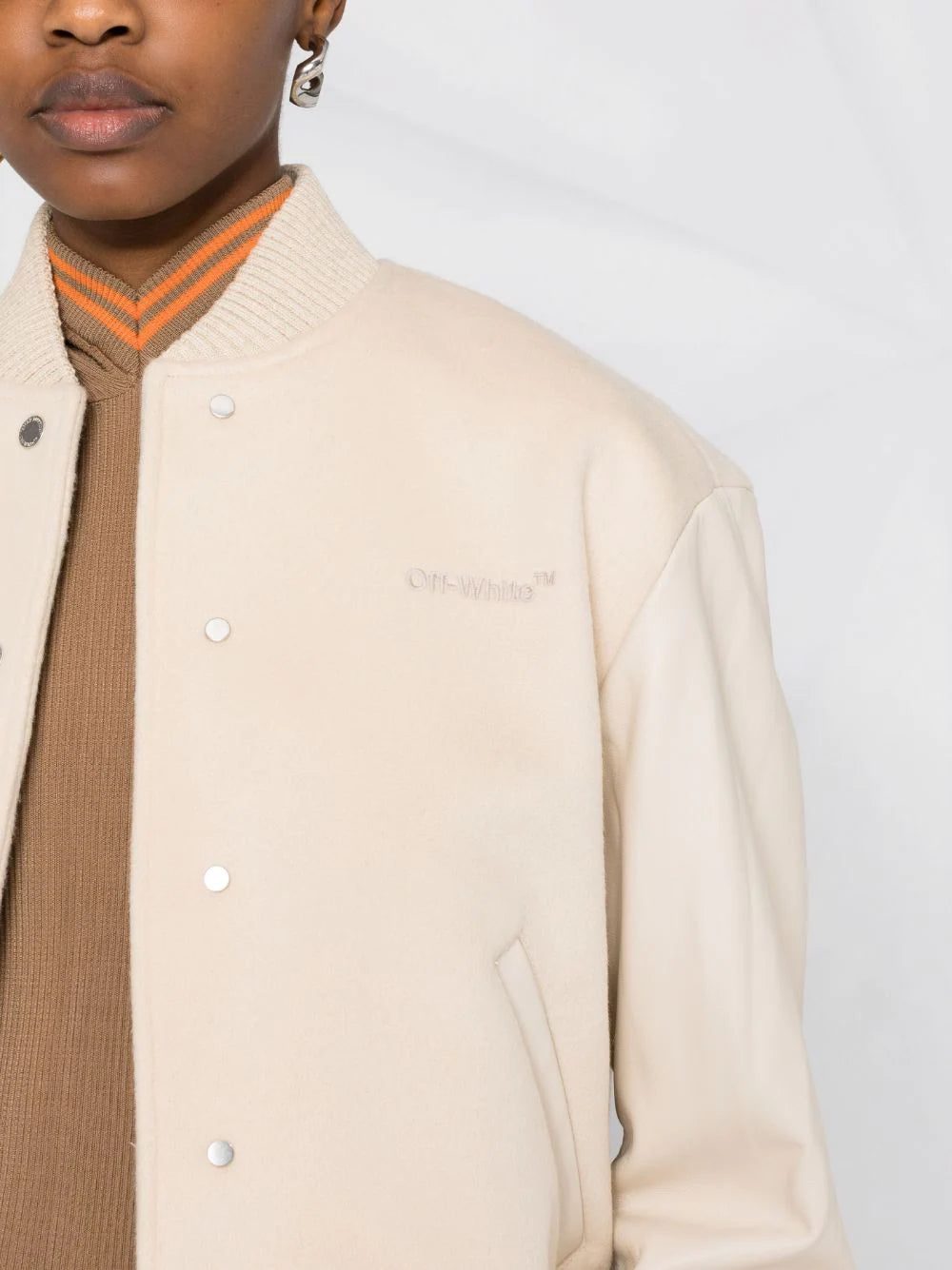 Off-White Diag Varsity bomber jacket - Image 3