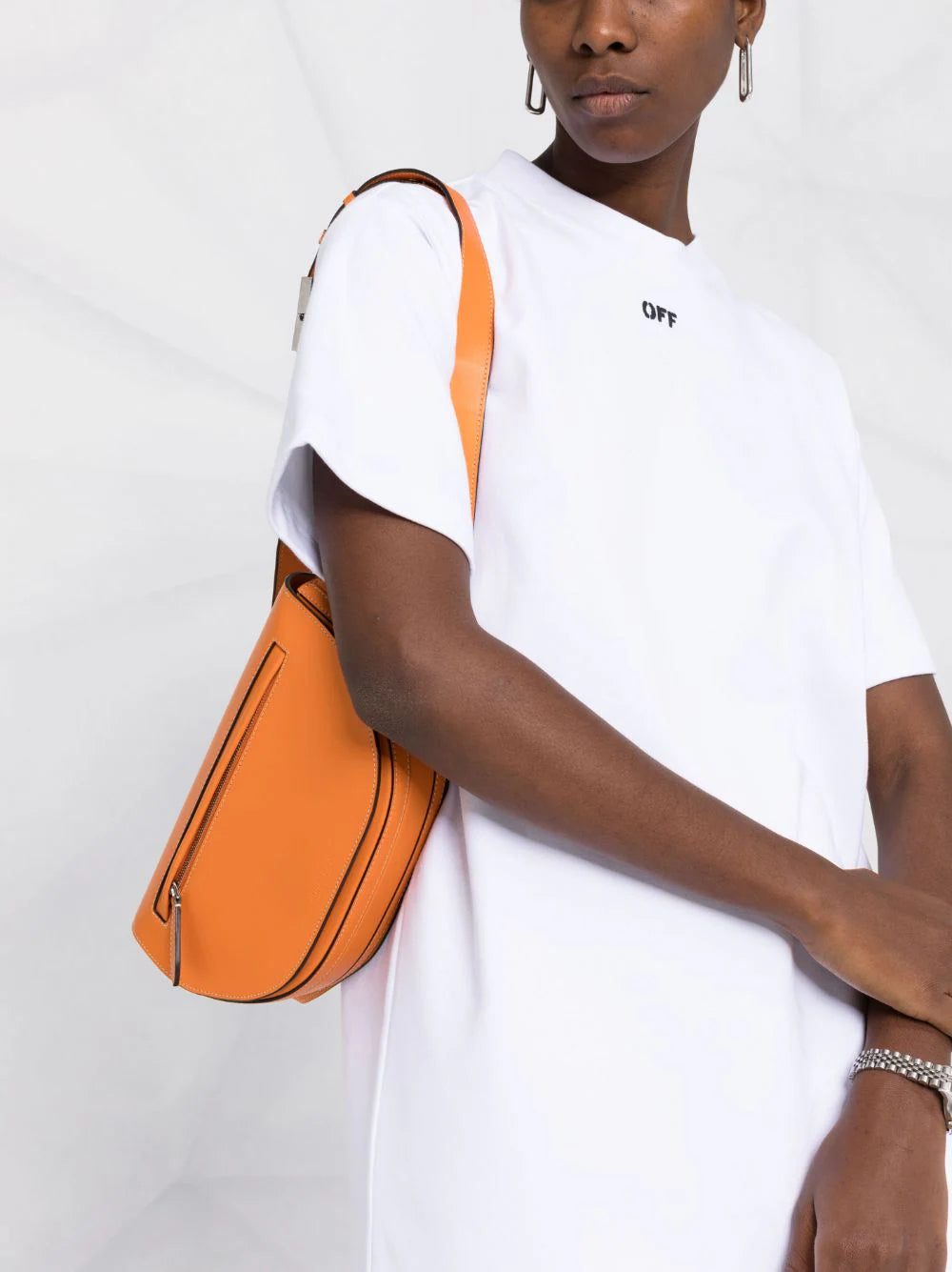 Off-White Off-stamp T-shirt dress - Image 3