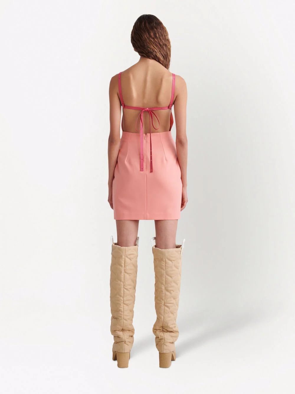 Off-White Laces Light mini dress - Image 4