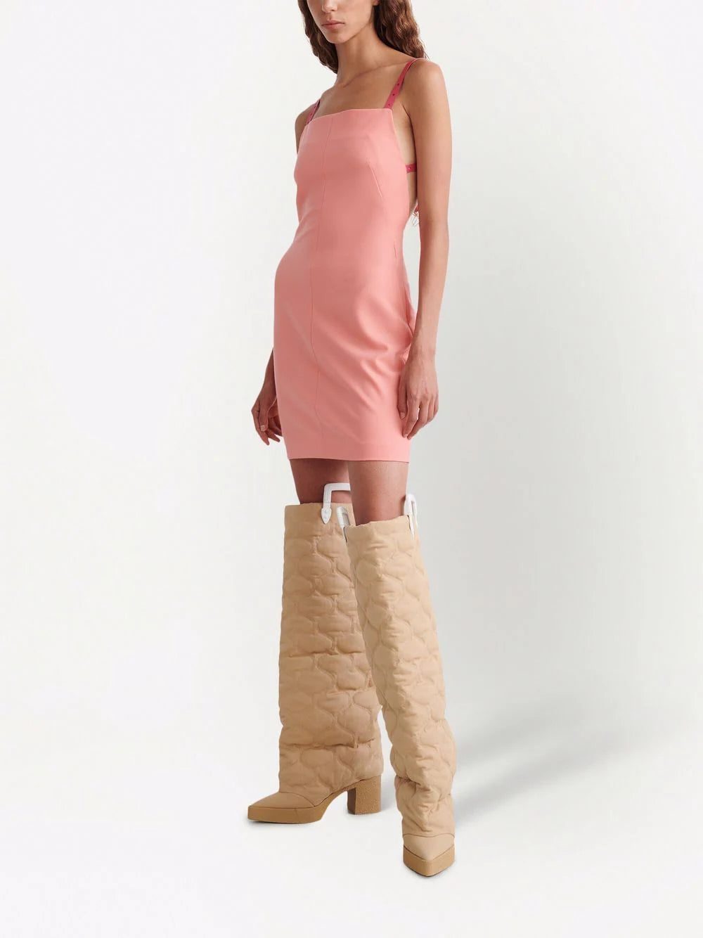 Off-White Laces Light mini dress - Image 3