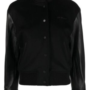 Off-White  Diag Varsity bomber jacket