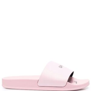 Off-White logo-print pool slides