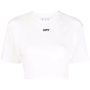 Off-White  Off-stamp cropped T-shirt