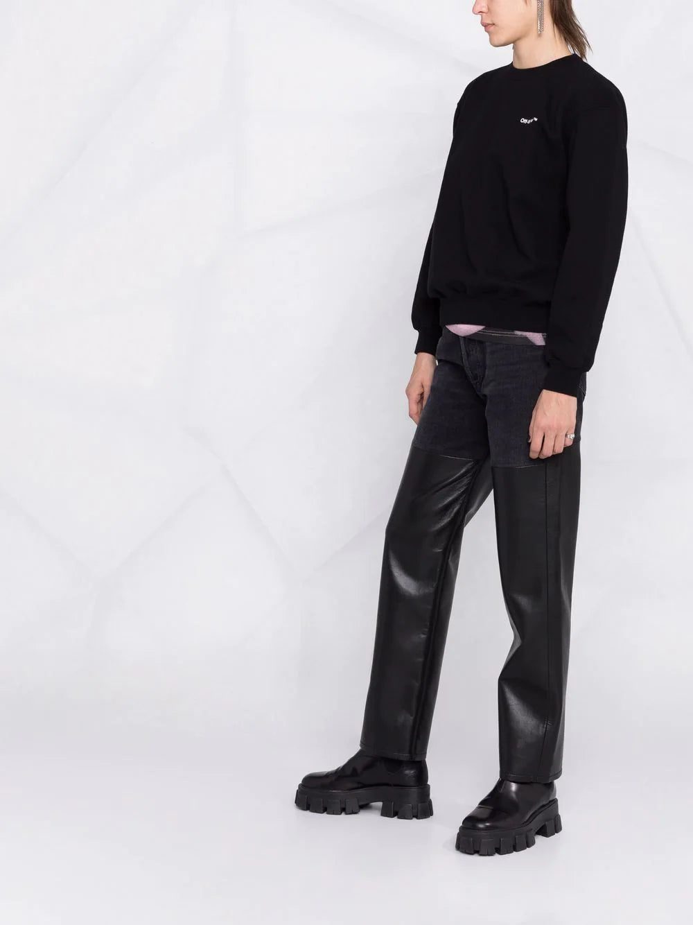 Off-White Diag-stripe print sweatshirt - Image 4