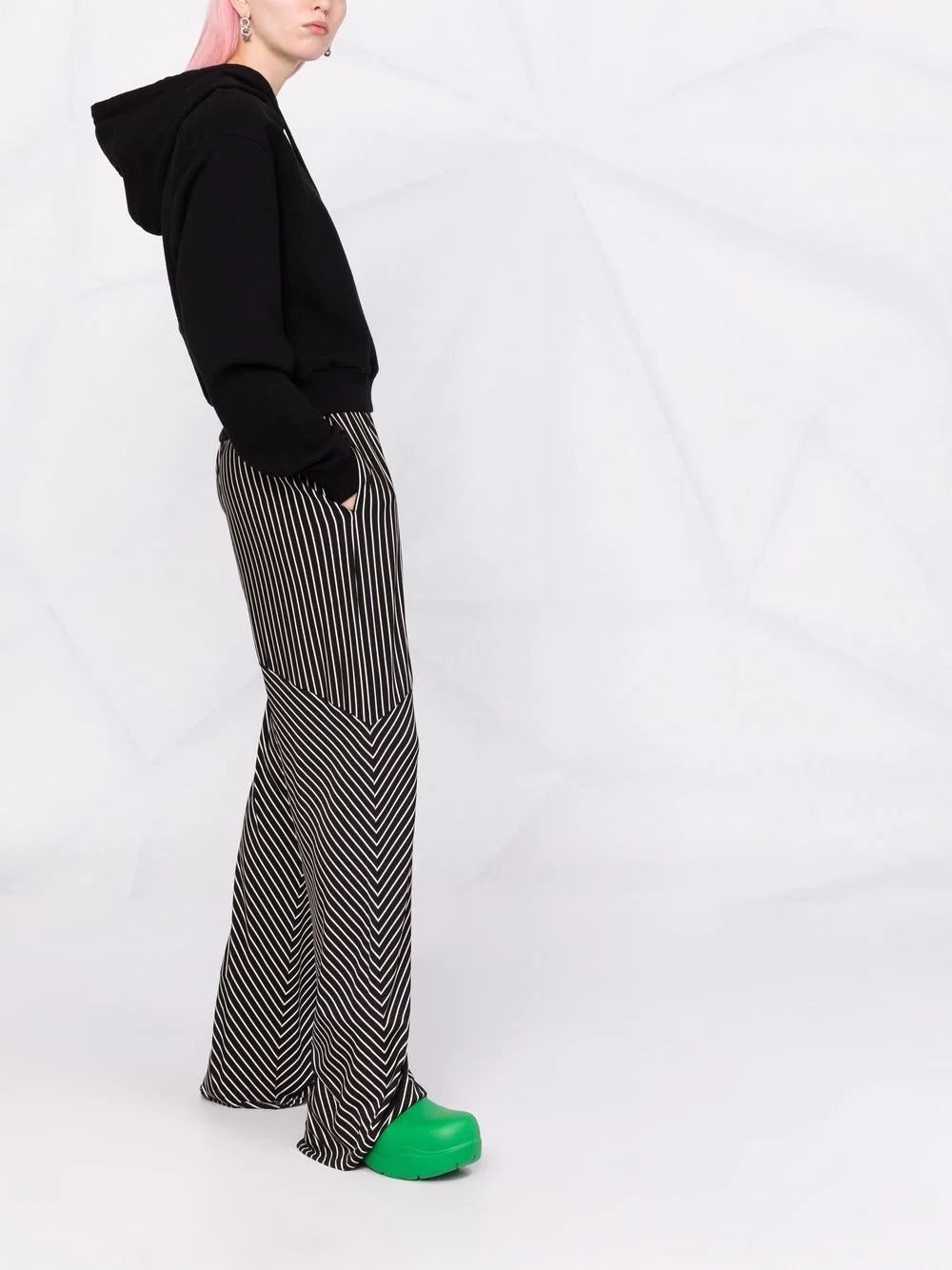 Off-White Off-stamp cropped hoodie - Image 4