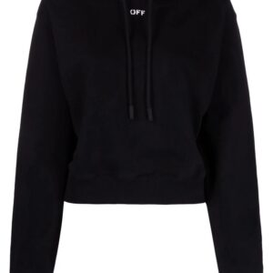 Off-White  Off-stamp cropped hoodie