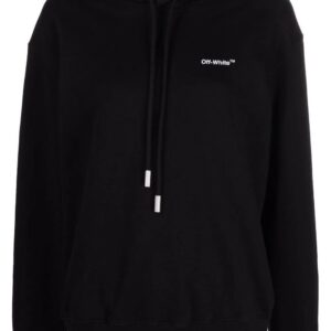Off-White  logo-print Diag hoodie