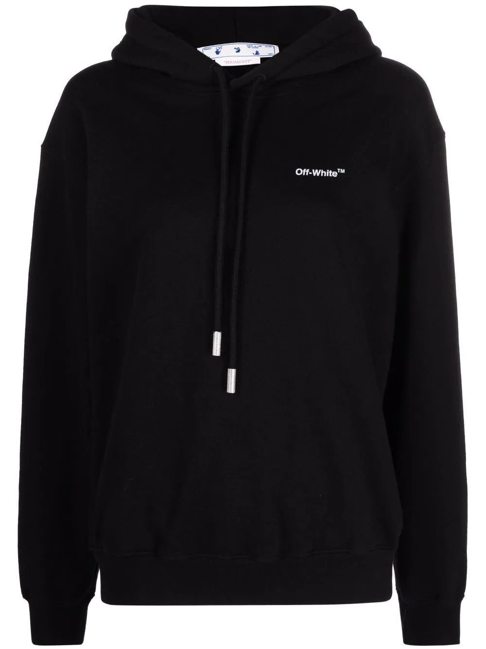 Off-White logo-print Diag hoodie