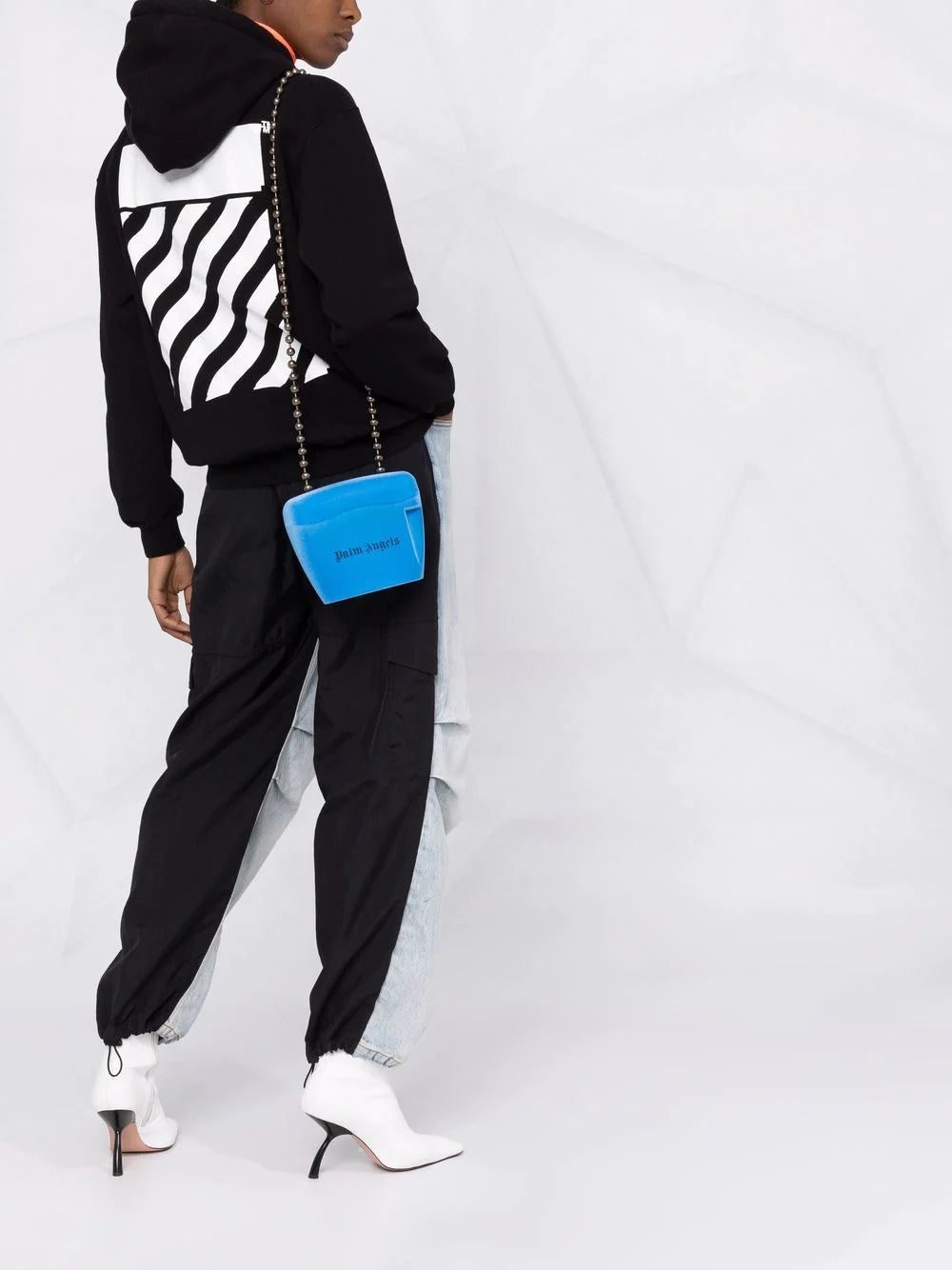 Off-White logo-print Diag hoodie - Image 4