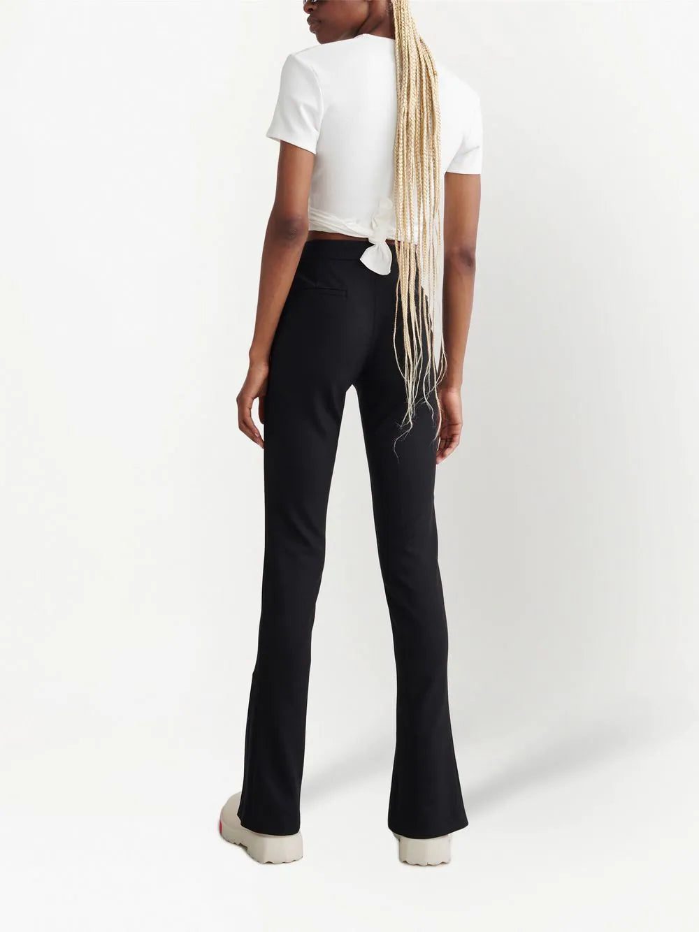 Off-White high-waisted tailored trousers - Image 4
