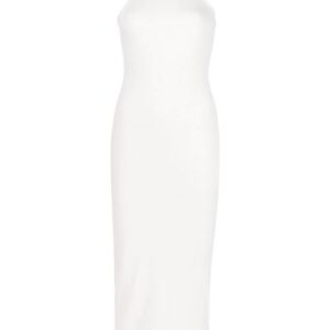 Off-White Off-Stamp ribbed dress