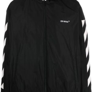 Off-White  Diag logo-print windbreaker