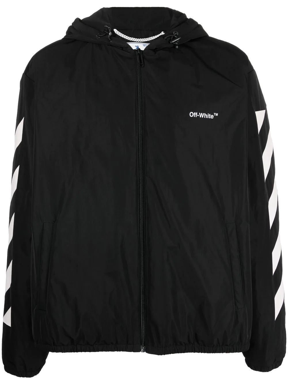 Off-White Diag logo-print windbreaker