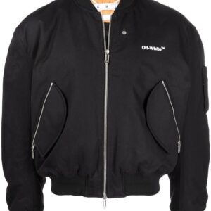 Off-White  Diag-print bomber jacket