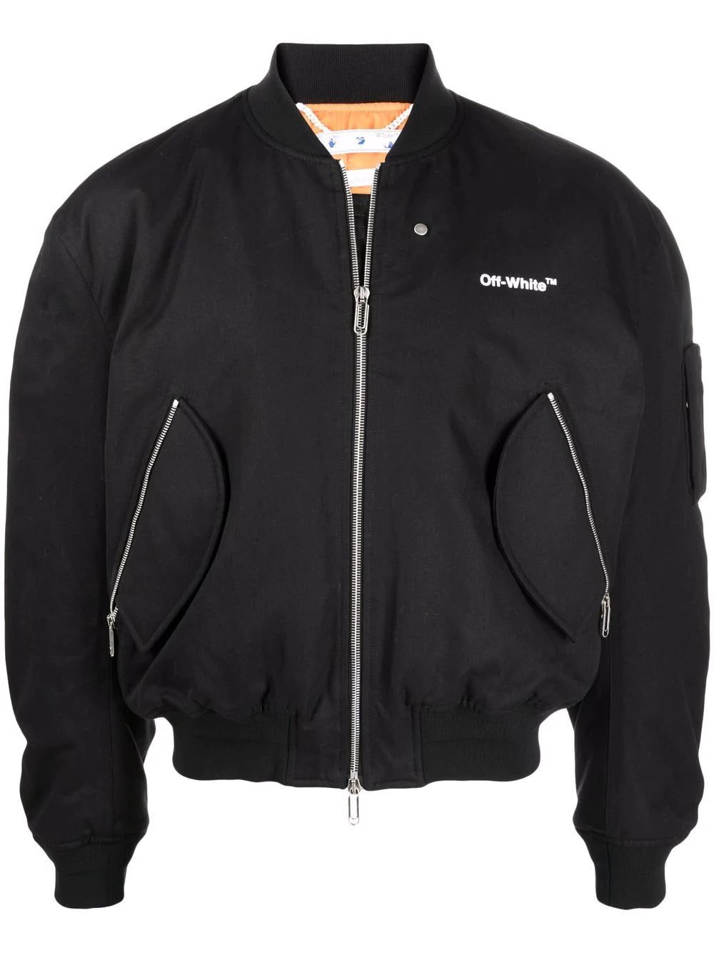 Off-White Diag-print bomber jacket