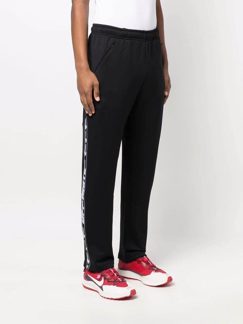 Off-White logo-tape track pants - Image 3