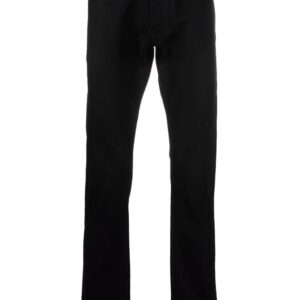 Off-White  Diag-stripe print slim fit jeans