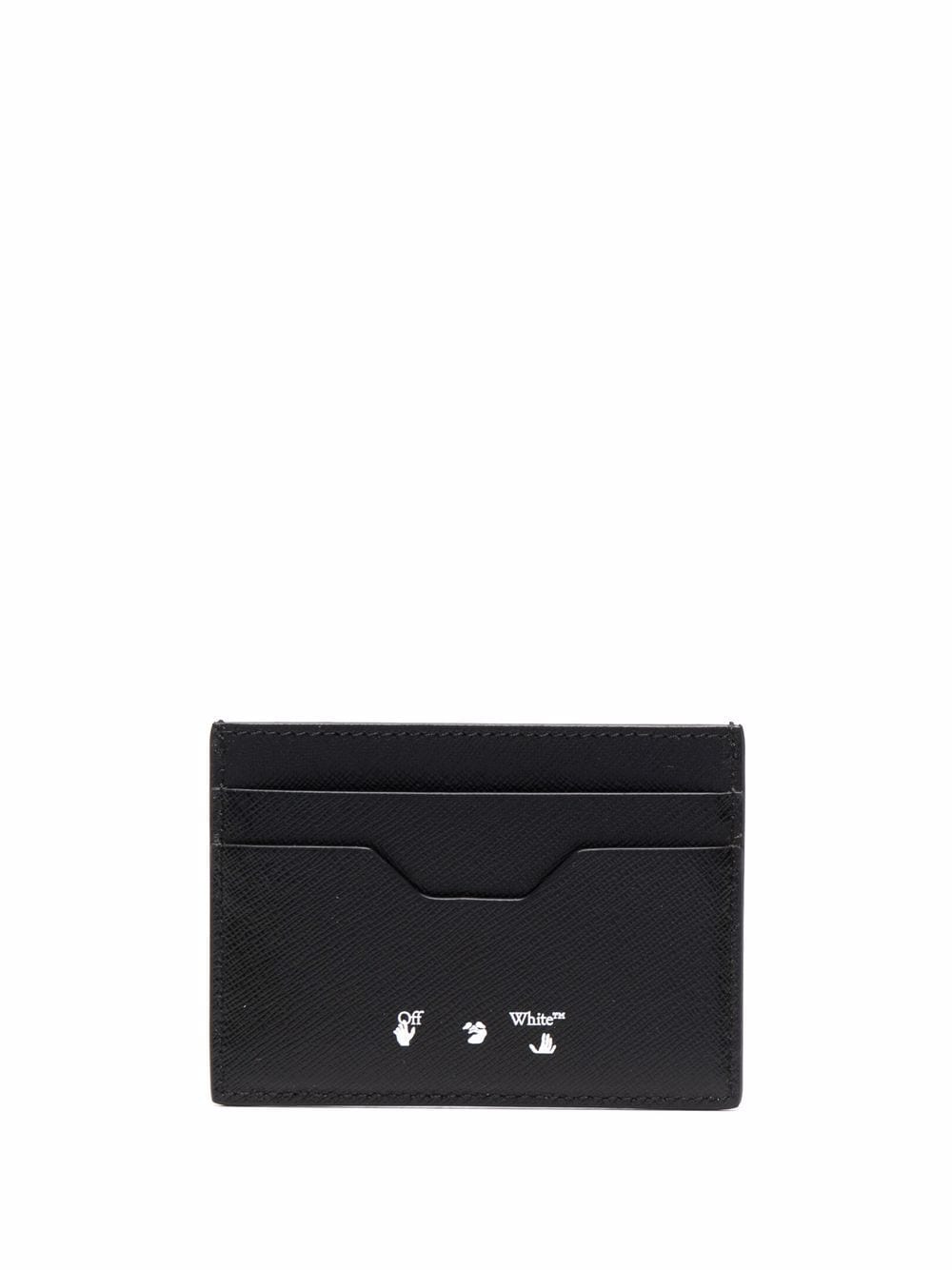 Off-White Diag striped card holder - Image 2