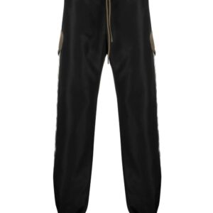 Off-White  logo-tape panelled track pants