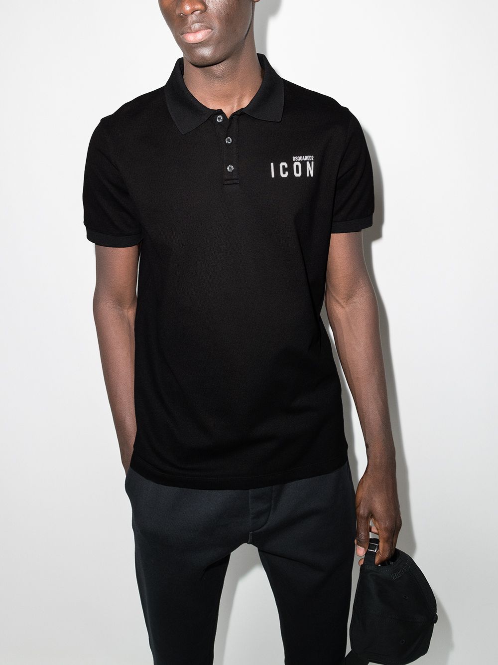 Dsquared2 Icon-print polo shirt - Image 2