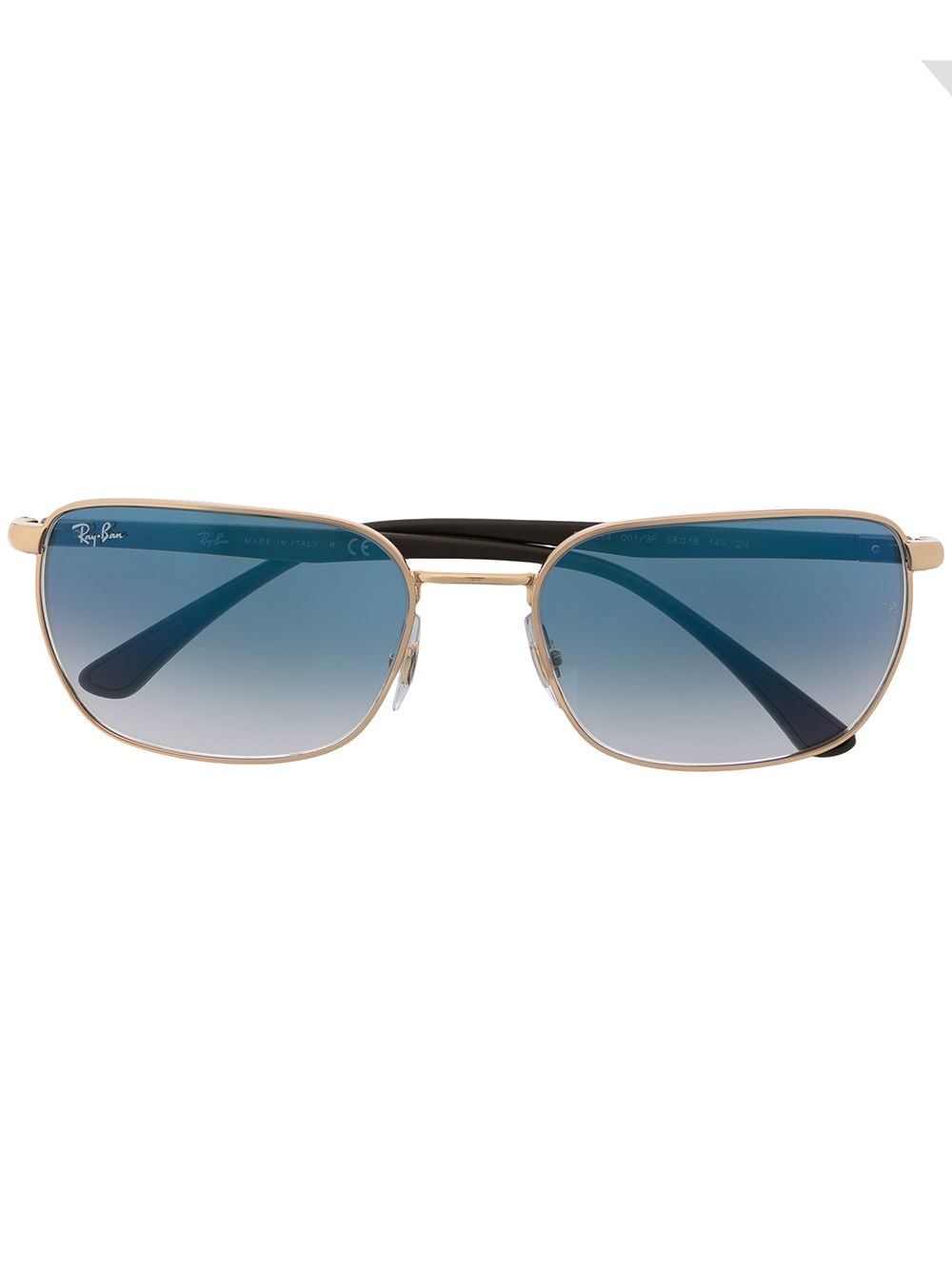 Ray-Ban RB3684 rectangular-frame sunglasses