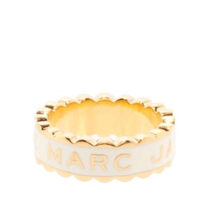 Marc Jacobs The Medallion scalloped ring