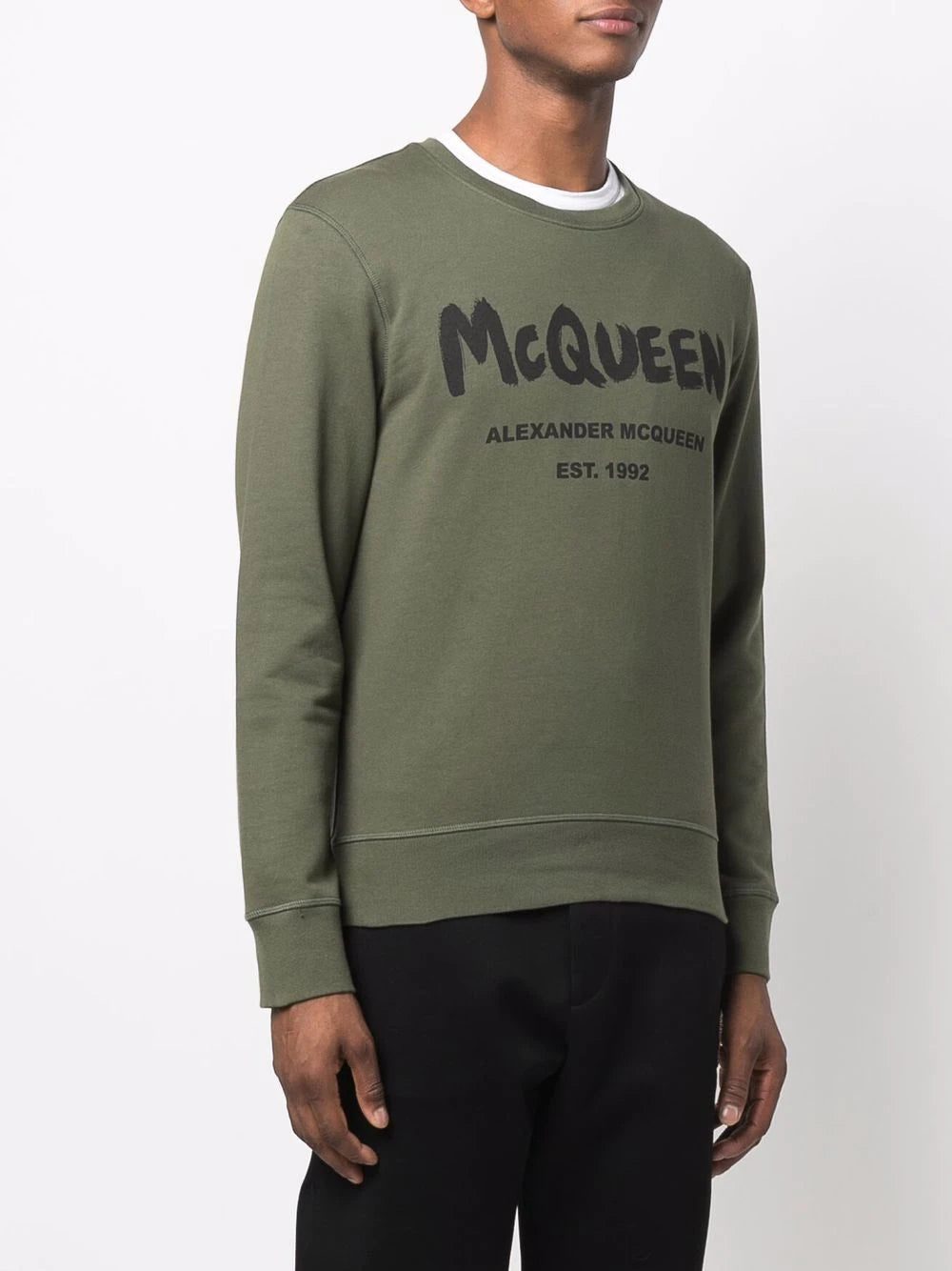 Alexander McQueen logo print sweatshirt - Image 3