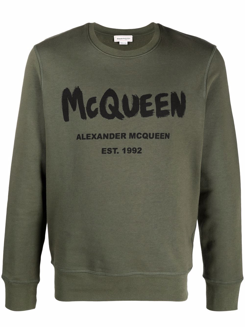 Alexander McQueen logo print sweatshirt