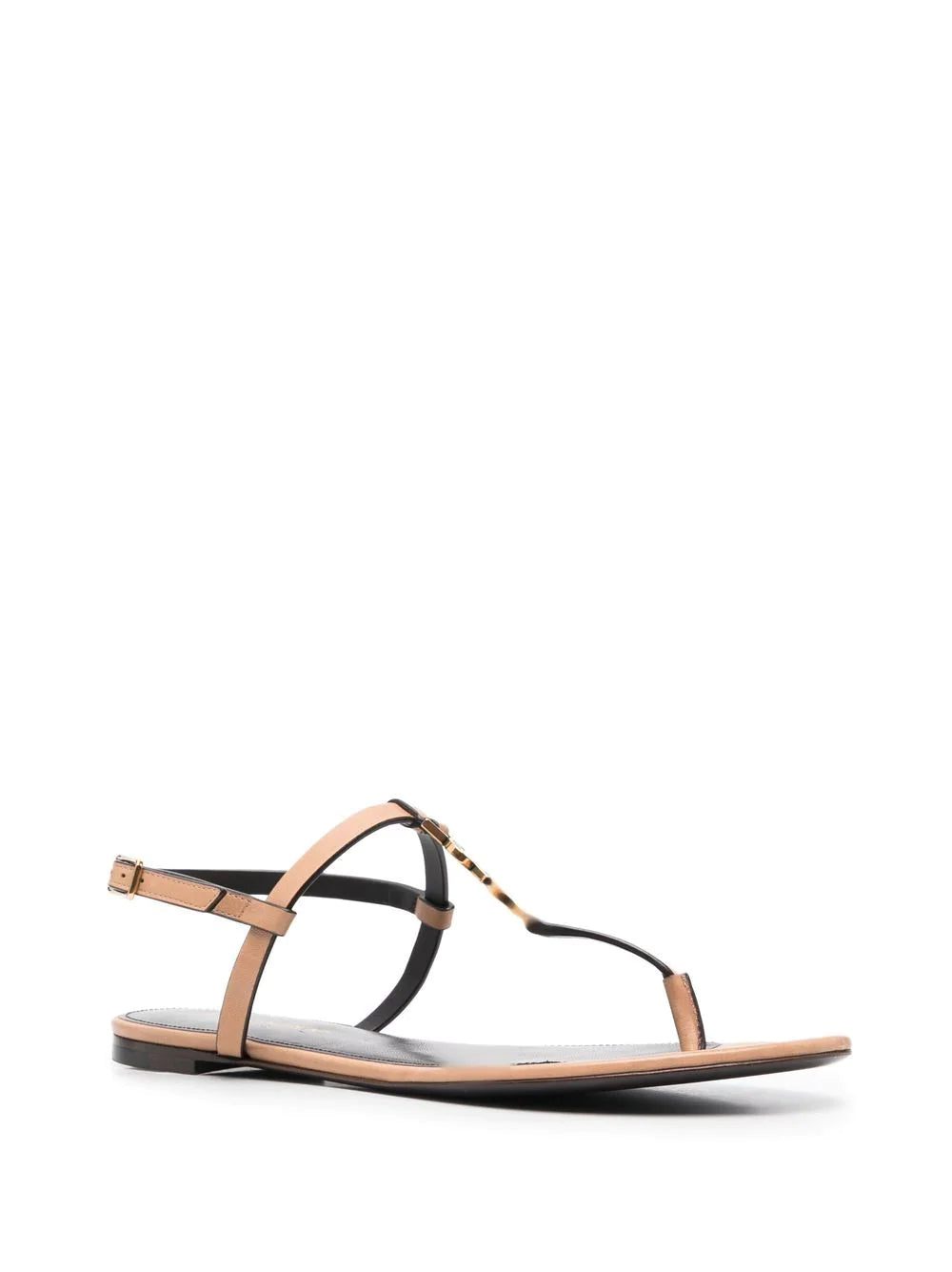 Saint Laurent Cassandra flat sandals - Image 2