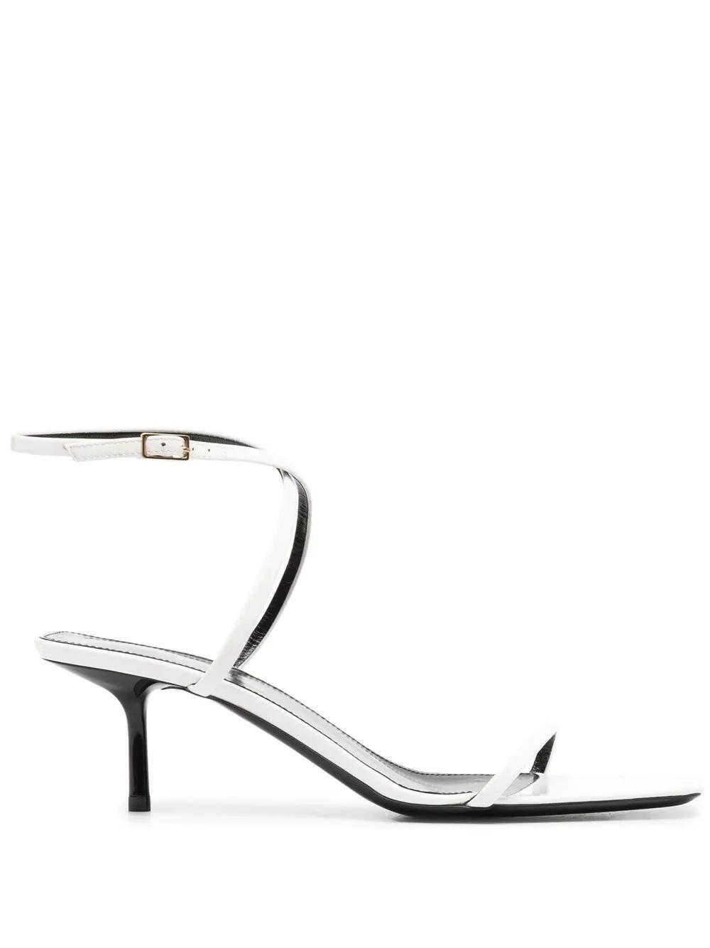 Saint Laurent low-heel strappy leather sandals