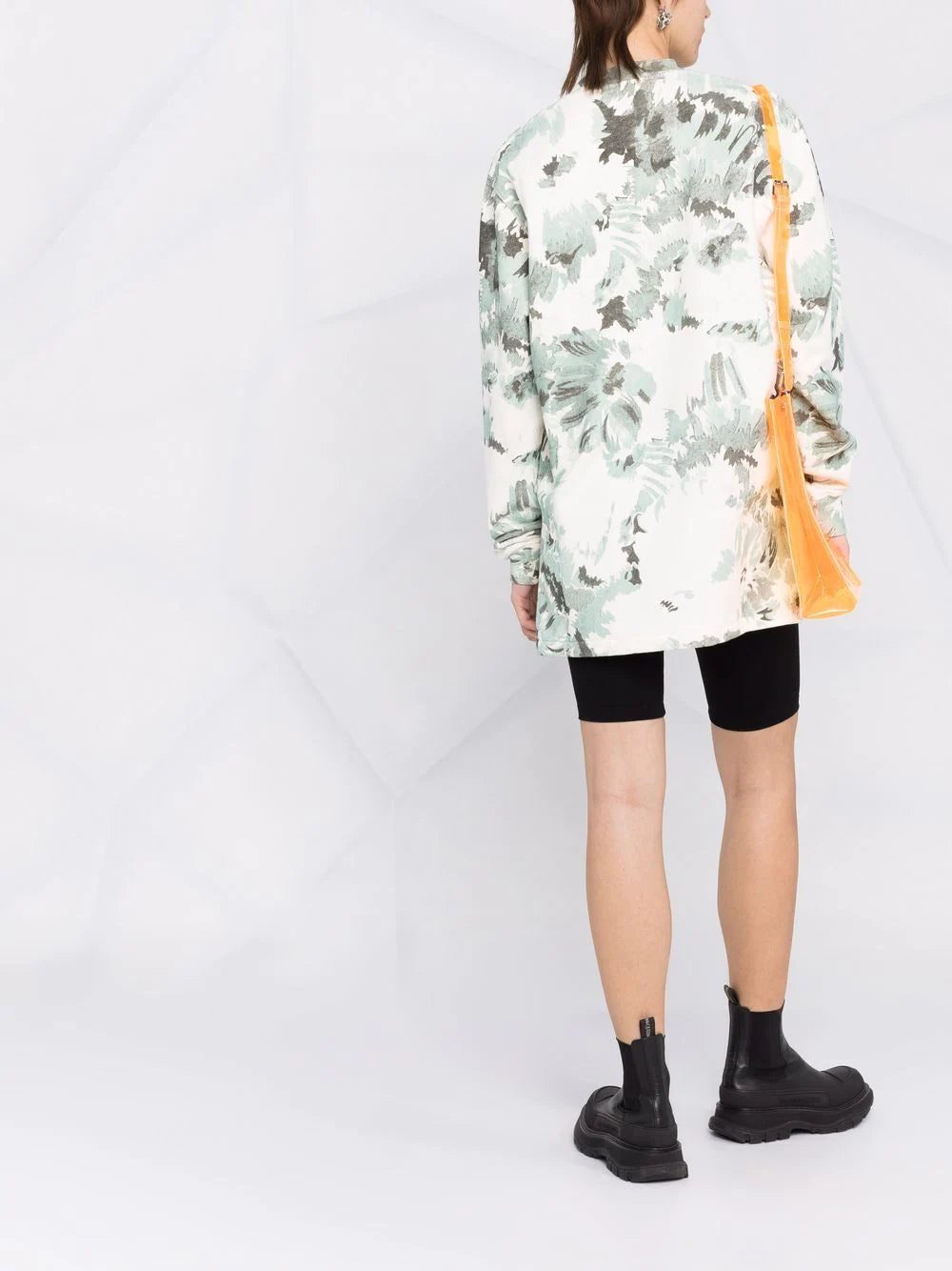 Off-White abstract-print sweater dress - Image 4