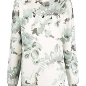 Off-White abstract-print sweater dress