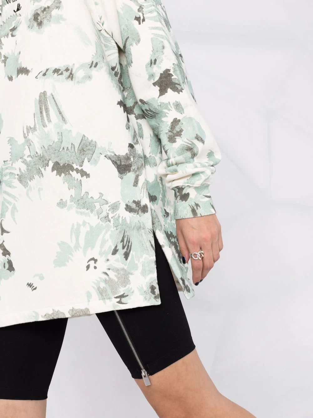 Off-White abstract-print sweater dress - Image 3