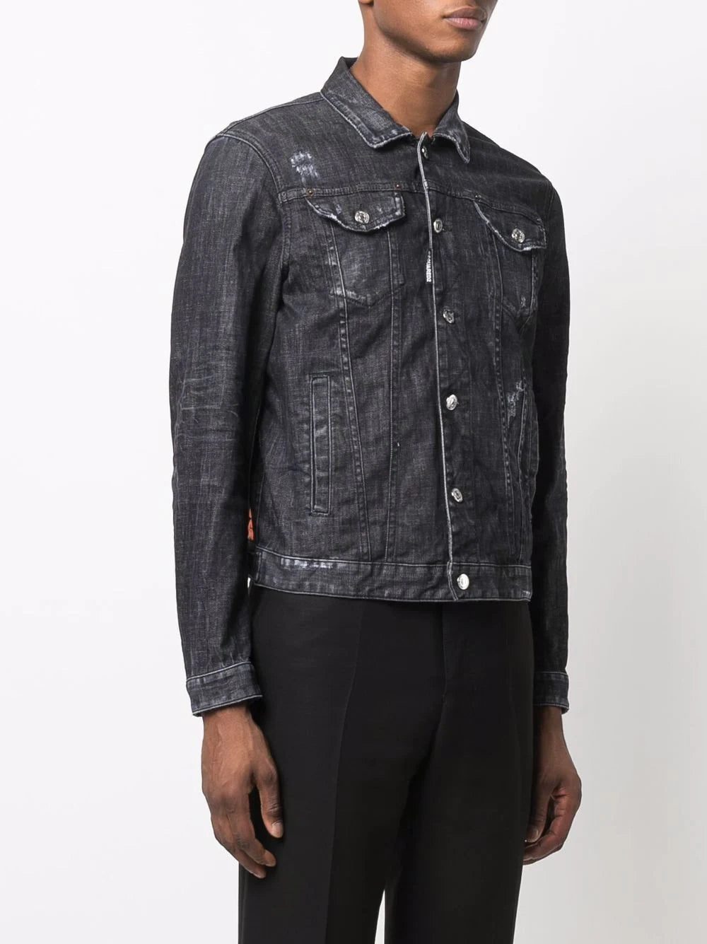 Dsquared2 button-up denim jacket - Image 3