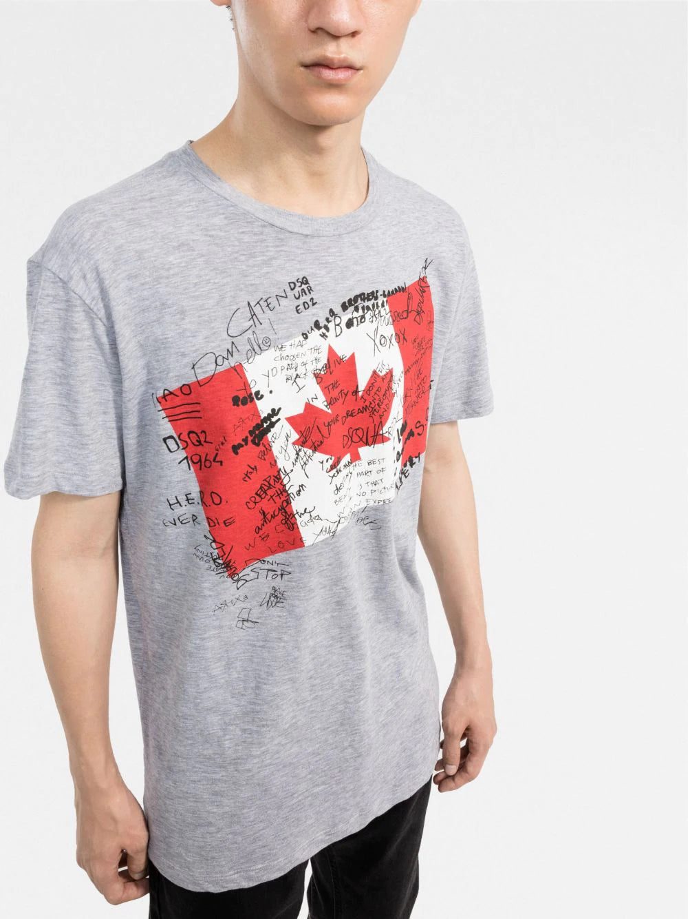 Dsquared2 graphic-print short-sleeve T-shirt - Image 3