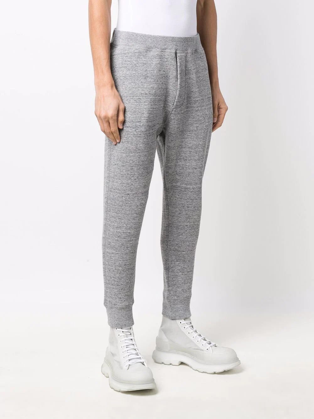 Dsquared2 Icon slogan-print ankle-length trackpants - Image 3