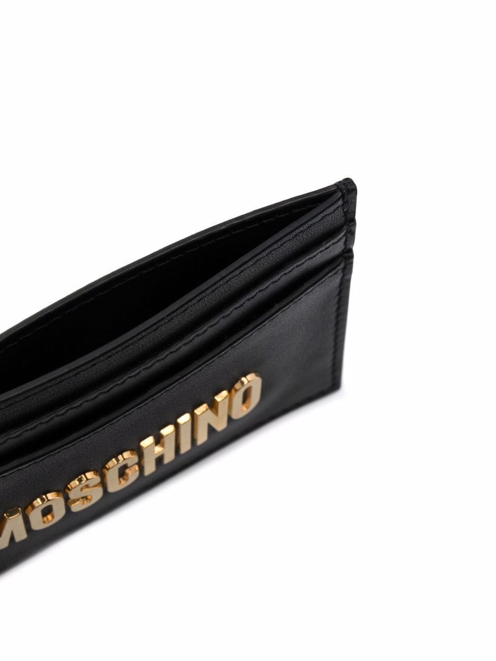 Moschino logo-plaque cardholder - Image 3