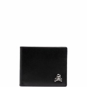 Philipp Plein skull-stud wallet