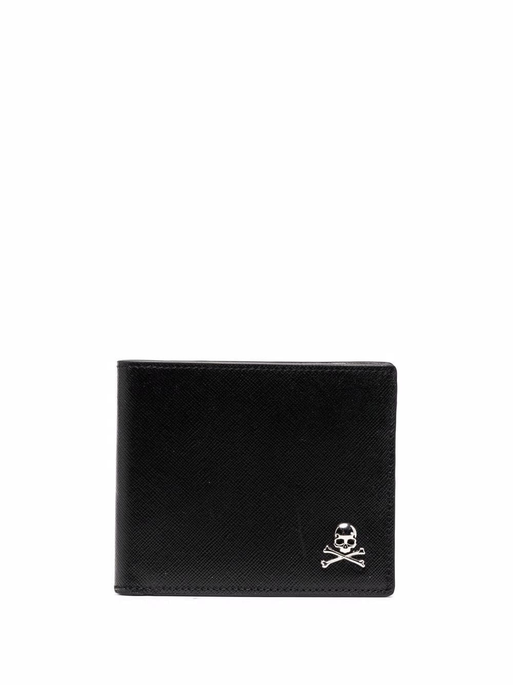 Philipp Plein skull-stud wallet