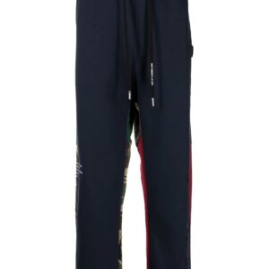 AAPE BY *A BATHING APE® patchwork tapered track pants