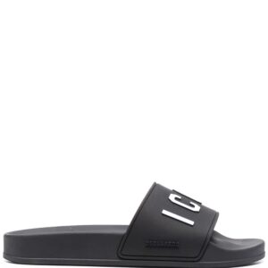 Dsquared2  Icon-print slip-on slides